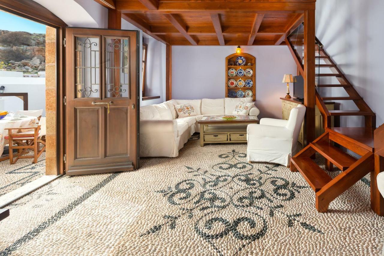 Residenza Maria Lindos Villa Екстер'єр фото
